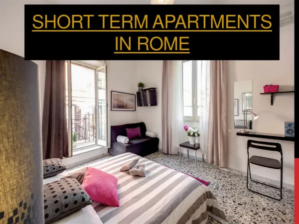Rome Apartments For Rent Monthly
