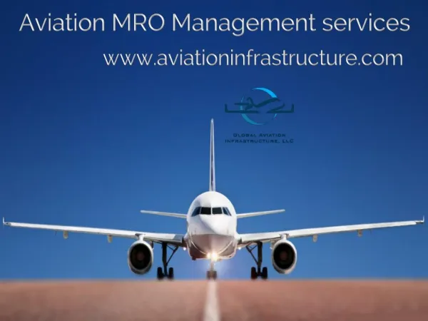 Aviation MRO Management services