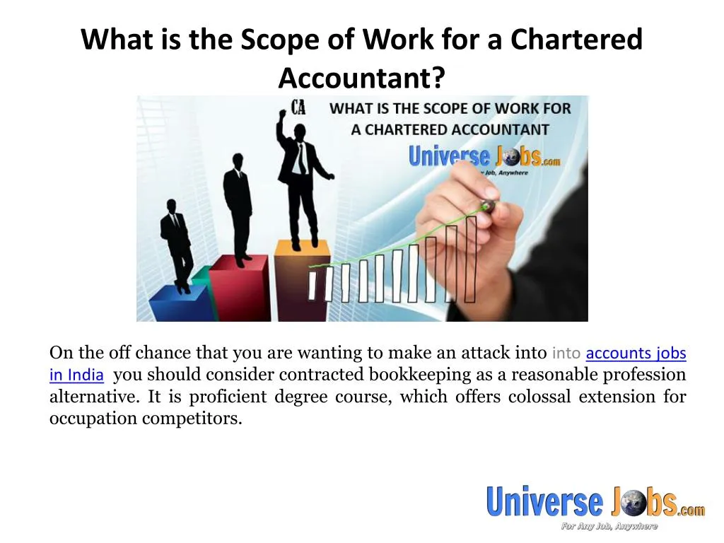 what is the scope of work for a chartered accountant