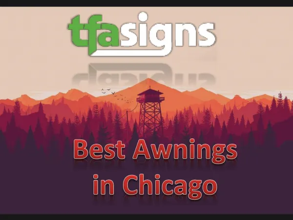 Best Awnings in Chicago