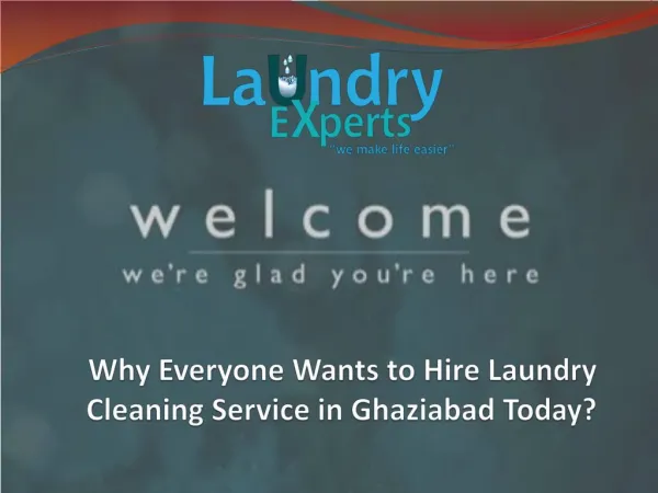 Why Everyone Wants to Hire Laundry Cleaning Service in Ghaziabad Today?