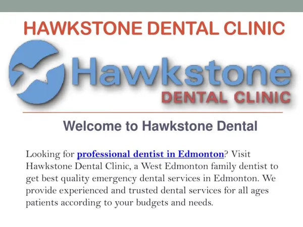 Emergency Dentist West Edmonton