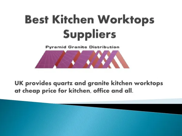 Kitchen Worktops Suppliers
