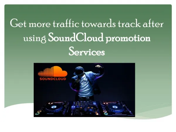 SoundCloud Promotion Services