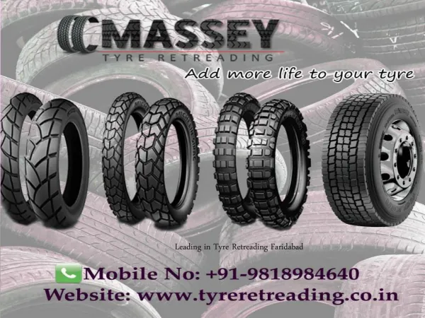 For Best Tyre Retreading in Delhi Call us at 9818984640