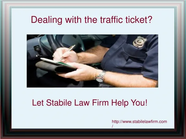 Best Traffic Ticket Attorneys