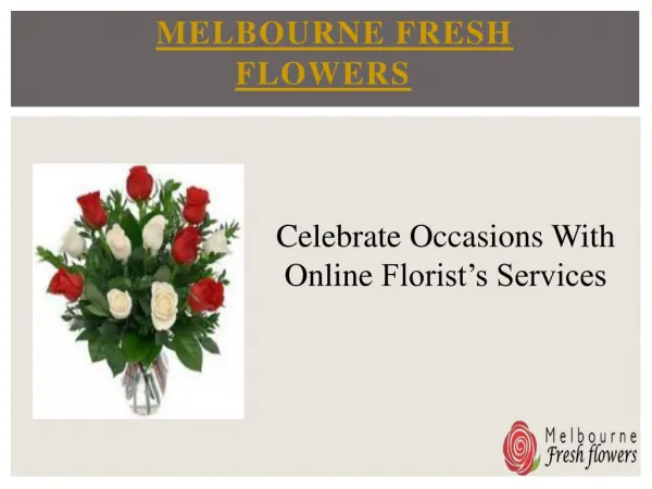 Best Online Florist in Melbourne – Melbourne Fresh Flowers