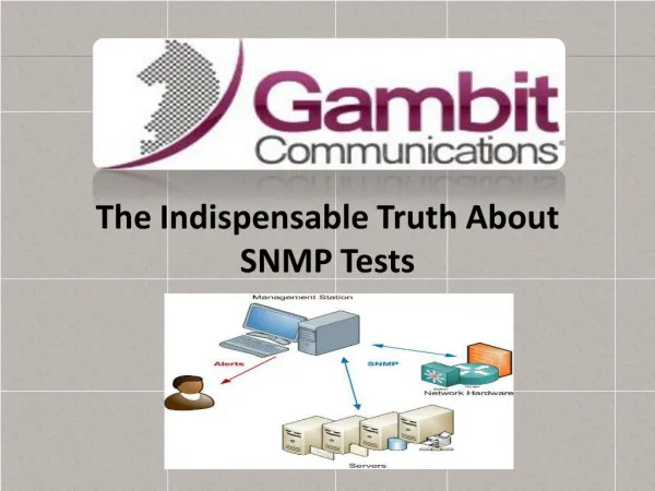 The Indispensable Truth About SNMP Tests