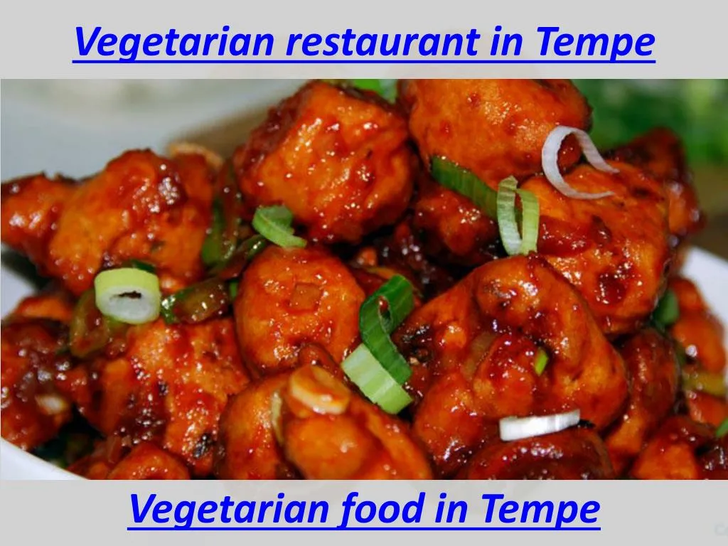 vegetarian restaurant in tempe