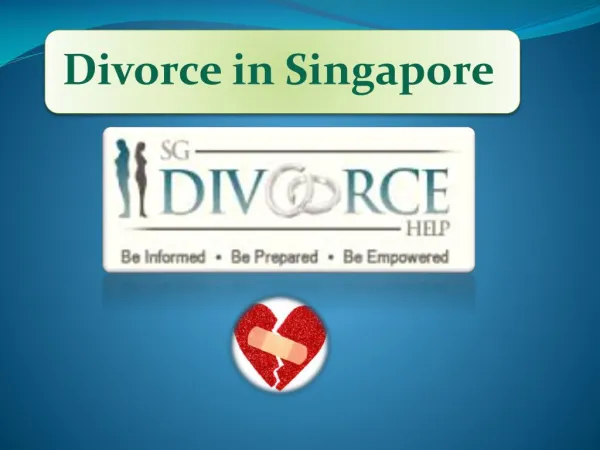 Marriage Separation in Singapore