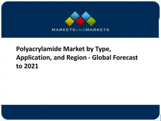 Polyacrylamide Market by Type, Application, and Region - Global Forecast to 2021 - slide 1