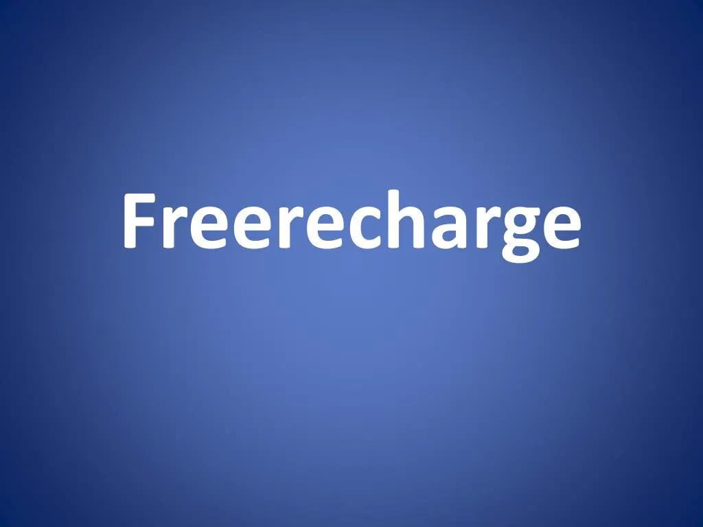 freerecharge