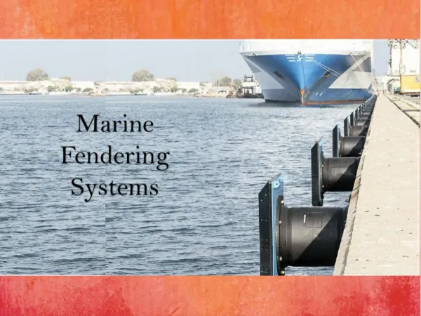 Marine Fendering System Suppliers in UAE