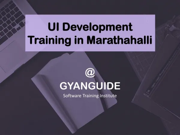 UI Development Training in Marathahalli