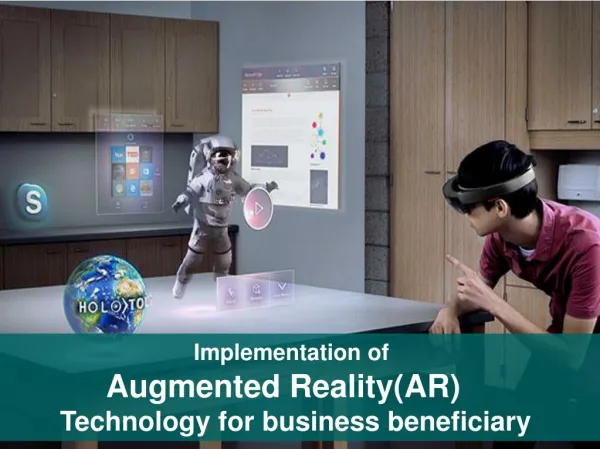 Implementation of Augmented Reality(AR) Technology for business beneficiary