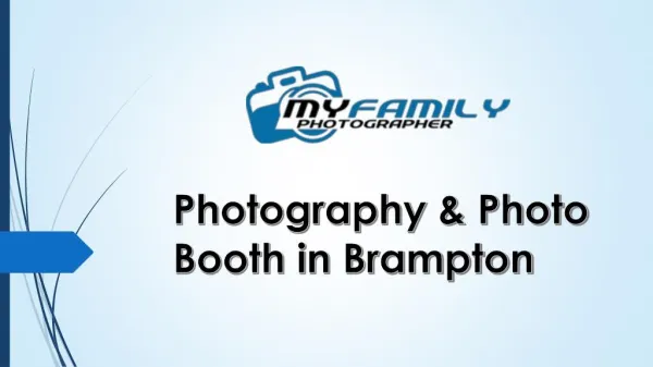 Photography & Photo Booth in Brampton