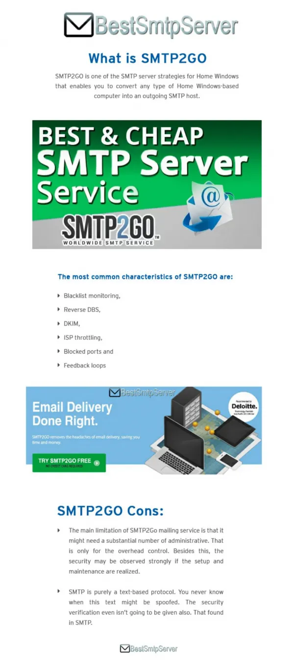 SMTP2Go Review