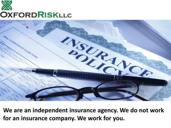 Automobile insurance services