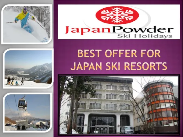 Great Skiing In Japan