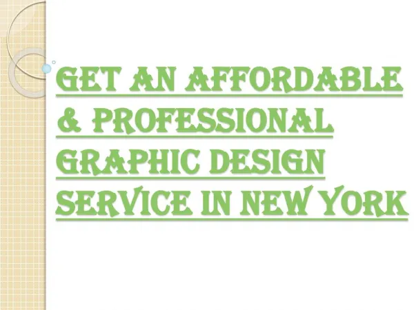 Affordable & Professional Graphic Design Services