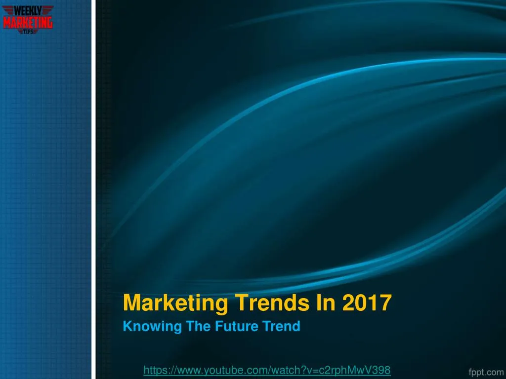 marketing trends in 2017
