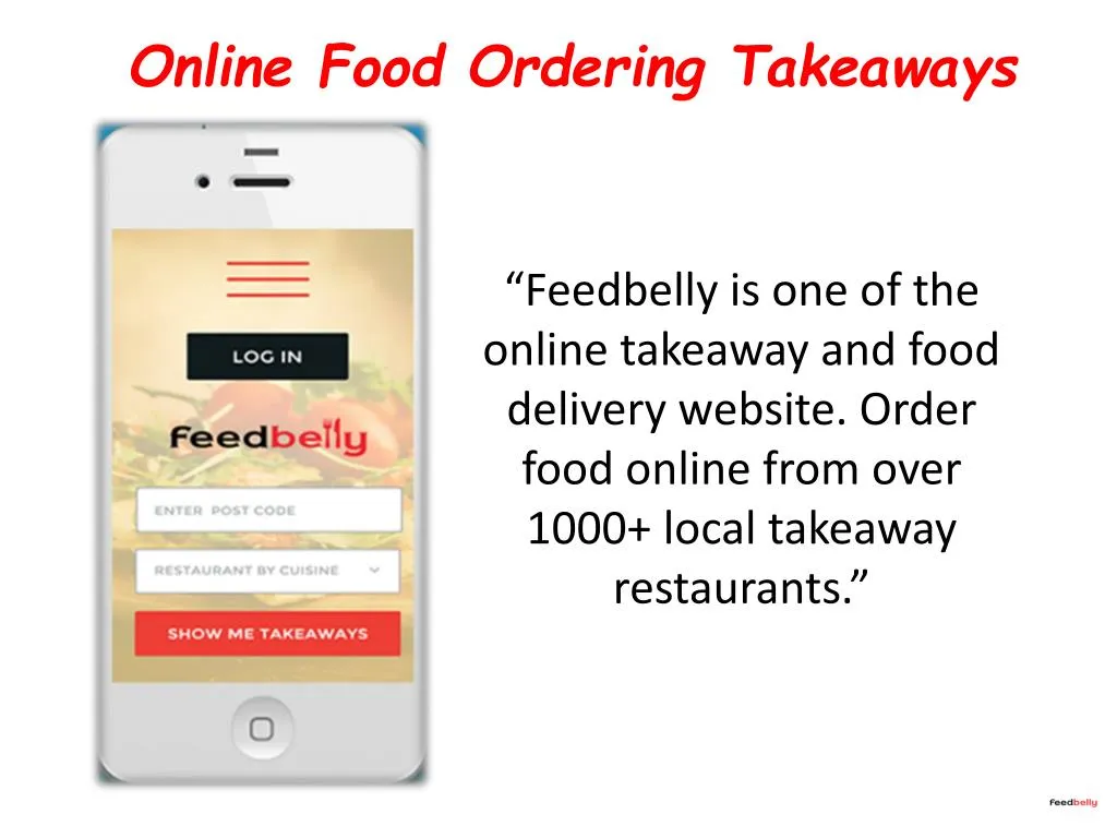 online food ordering takeaways