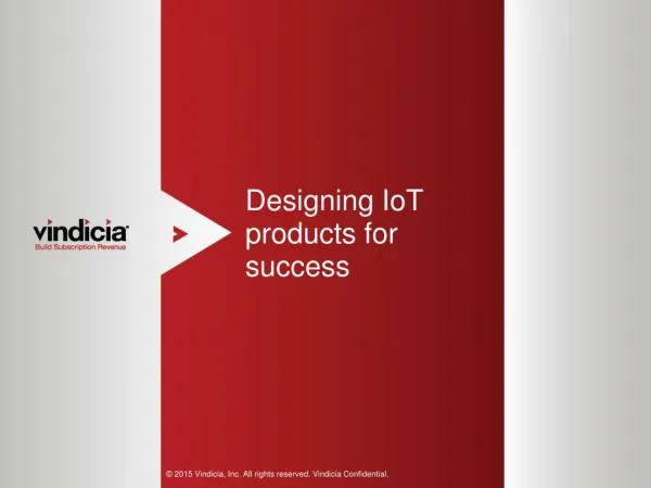 Designing IoT Products For Success