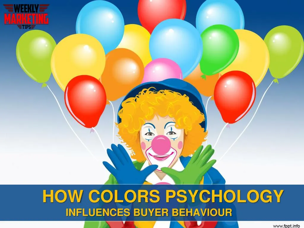 how colors psychology influences buyer behaviour