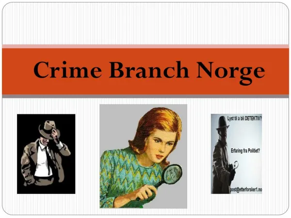 Crime Branch Norge