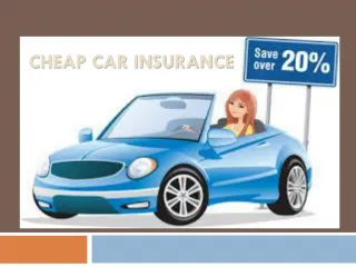 Get Cheap Car Insurance Rates - slide 1