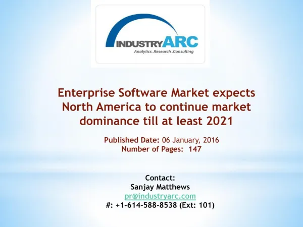 Enterprise Software Market boosted by diverse abilities of corporate software to solve business problems