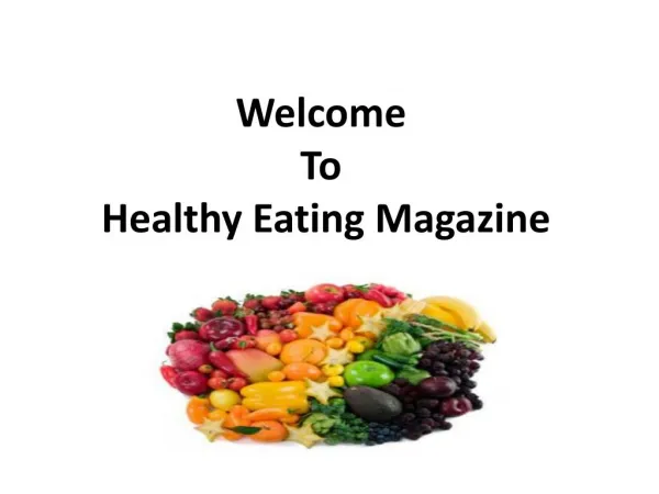 Healthy Eating Iphone App