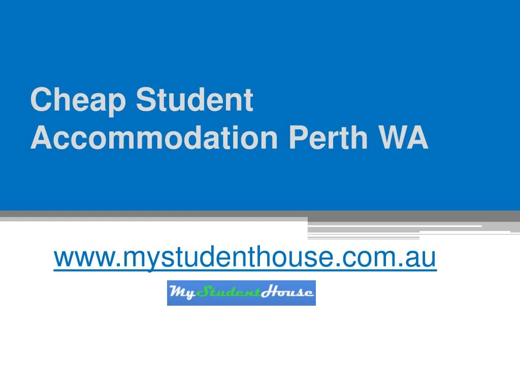 cheap student accommodation perth wa