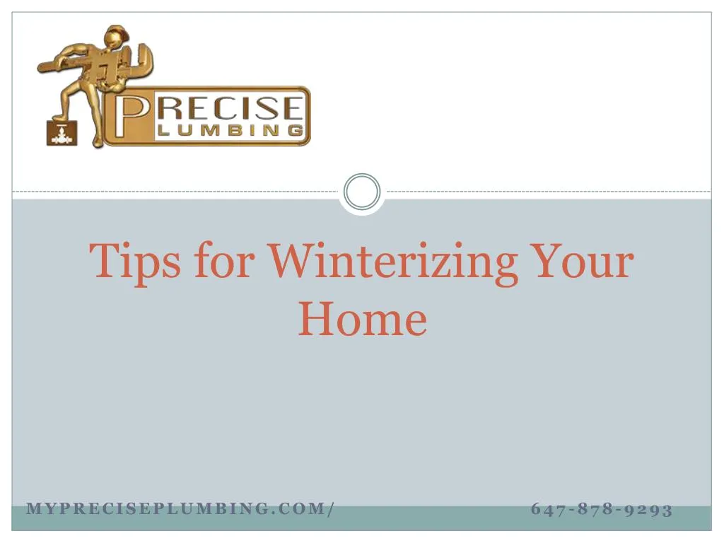 tips for winterizing your home