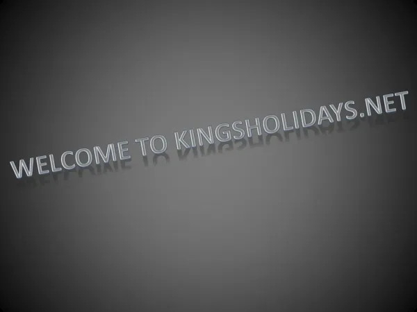 kingsholidays.net