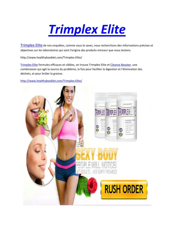 http://www.healthybooklet.com/Trimplex-Elite/