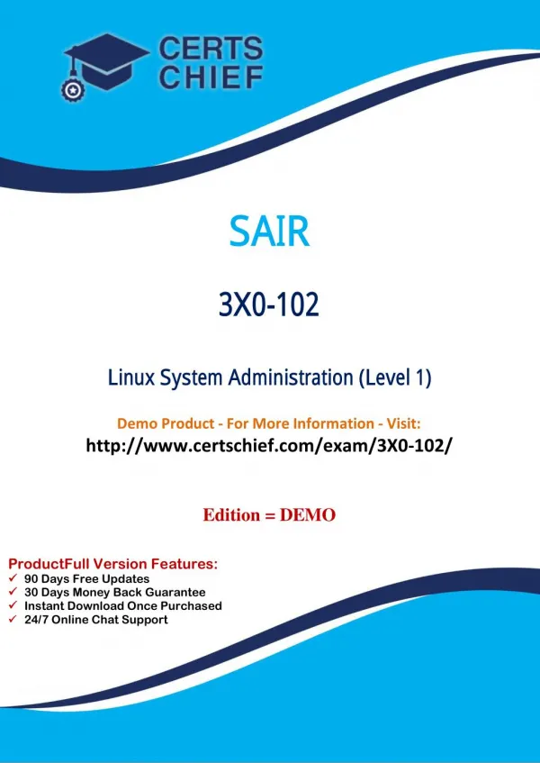 3X0-102 Latest Certification Practice Test