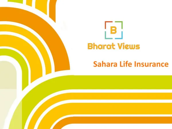 Sahara Life Insurance Plans