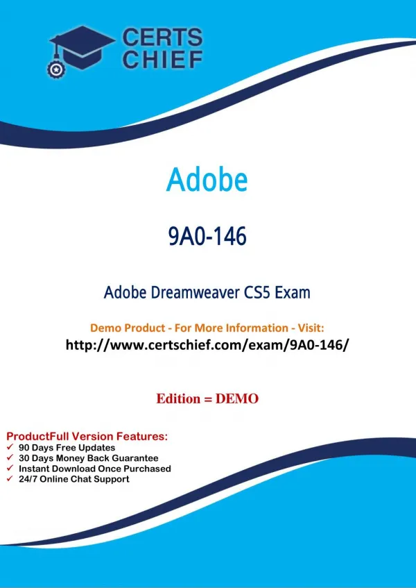 9A0-146 IT Certification Program