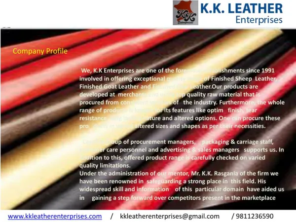 genuine leather manufacturers in delhi