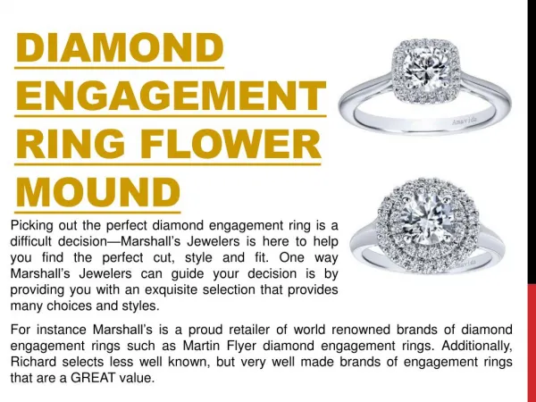 engagement rings flower mound