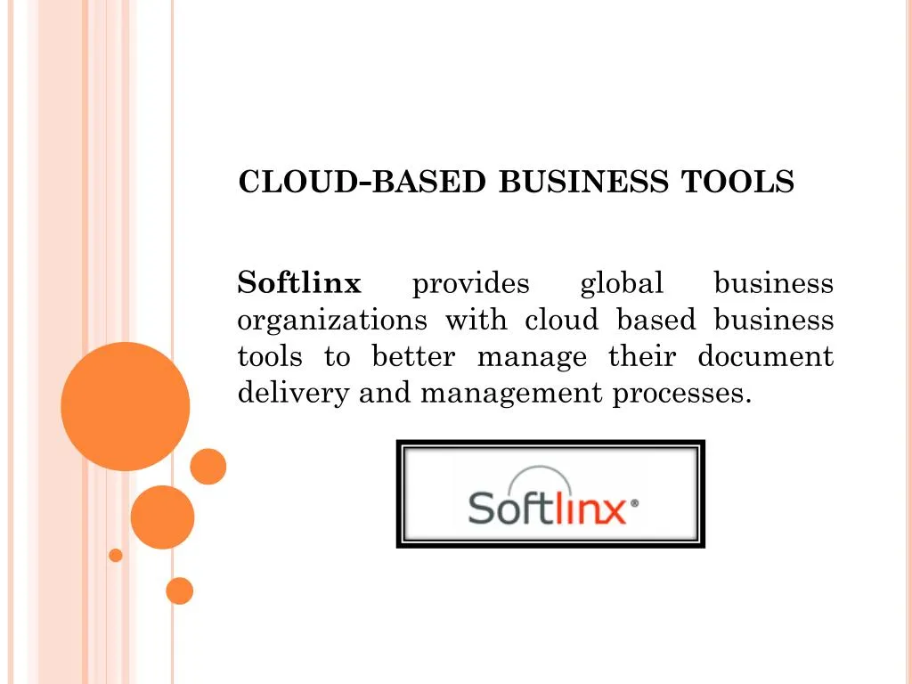 cloud based business tools