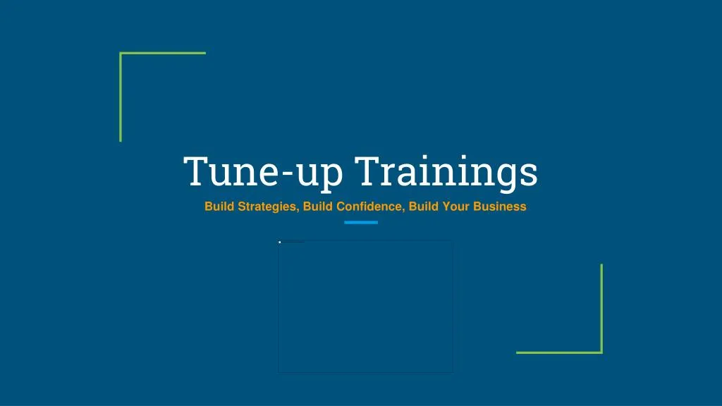 tune up trainings