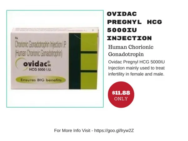 Buy Hucog Injection - Infertility Treatment