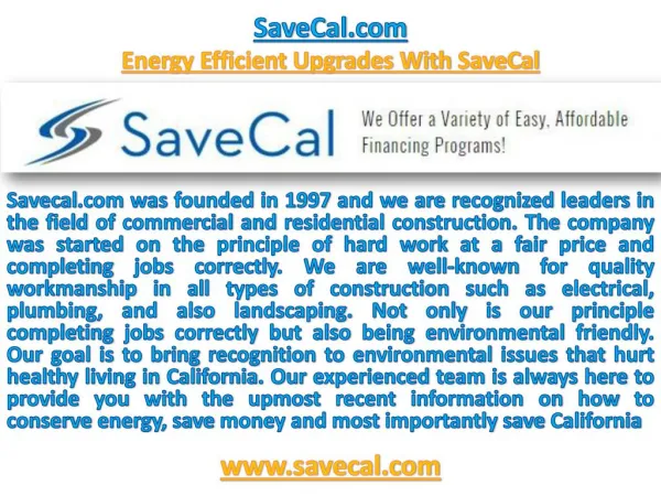 SaveCal.com ! SaveCal