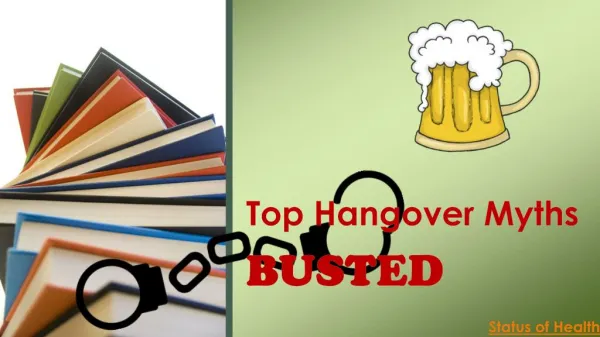 Hangover Myths Busted