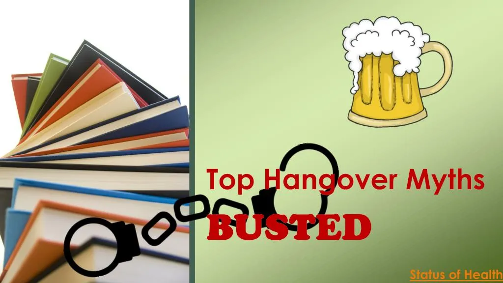 top hangover myths