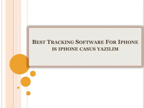 Best Tracking Software For Iphone is iphone casus yazılım