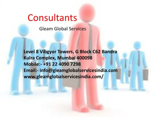 Gleam Global Services – Business Consultants