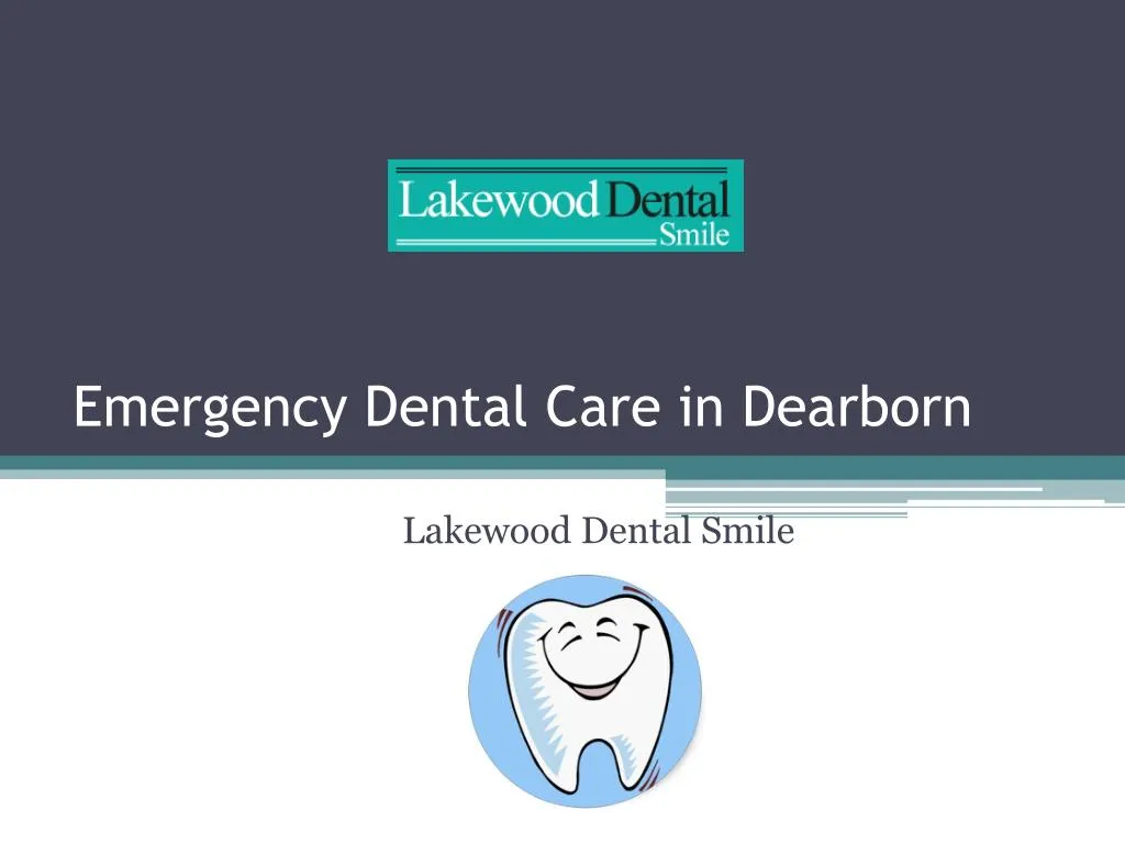 emergency dental care in dearborn